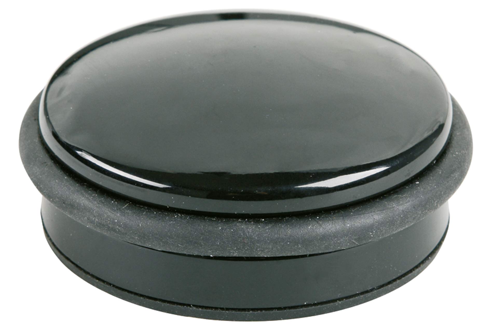 Alco - Albert 2851 - Door Stop in Flat Shape, Heavy Quality, Black, Pack of 1