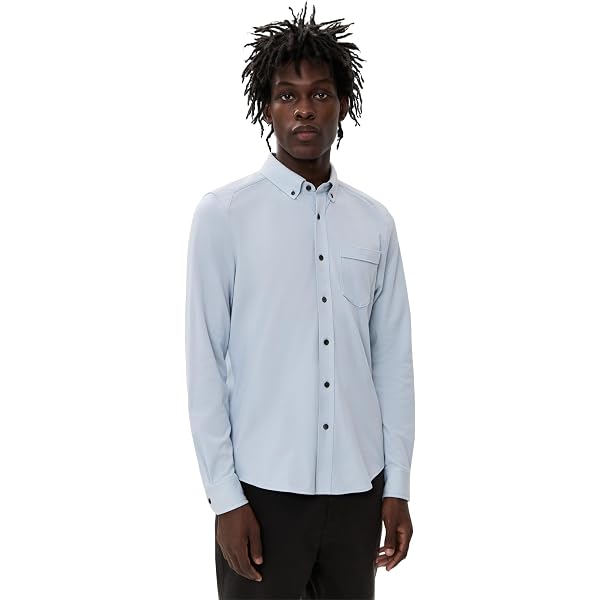 devon and jones dress shirts Custom Devon & Jones Active Fit Solid Dress Shirt DG530 Devon & Jones Navy - 2XL