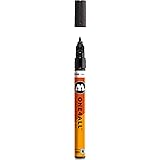 Molotow ONE4ALL Acrylic Paint Marker, 1mm Extra Fine, Signal Black, 1 Each (127.101)