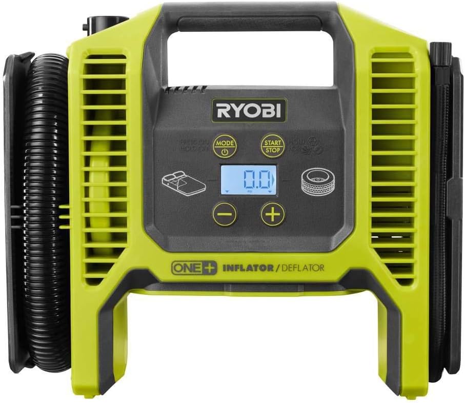 Ryobi 18-Volt ONE+ Dual Function Inflator/Deflator (Tool Only) P747 (Bulk Packaged, Non-Retail Packaging): Home Improvement