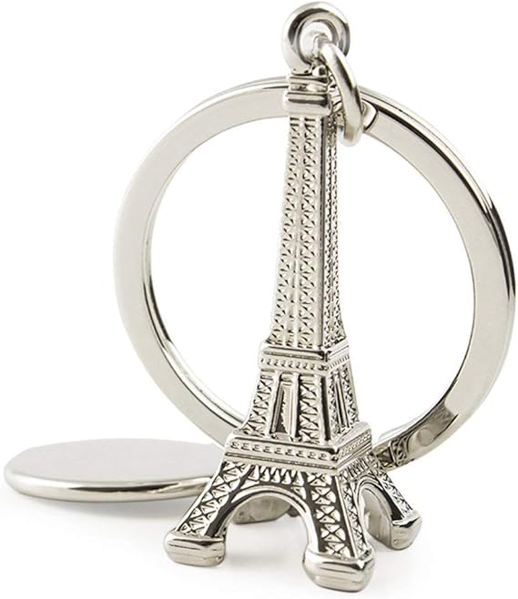 Shomex� Silver Eiffel Tower Key Chain 