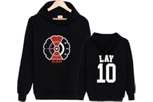 Qaedtls EXO New Album DON'T MESS UP MY TEMPO Sweater Sehun Suho Xiumin Chanyeol Hoodie