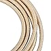 Fancy Love New Punk Wide Stretch Rope Gold Maxi Colar Chocker Necklace