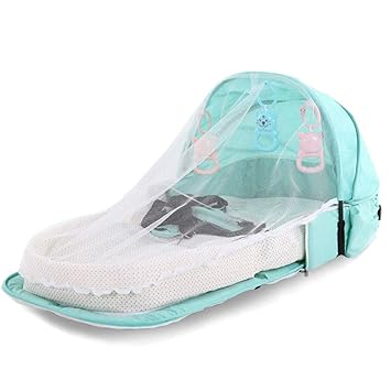 travel bassinet with mosquito net