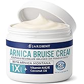 Arnica Bruise Cream Extra-Strength: Fast-Acting for Bruising & Swelling on Thin Skin - Advanced Formula with Arnica Montana Vitamin K C & E - Soothing Hydrating for Face and Body (4 Fl Oz (Pack of 1))