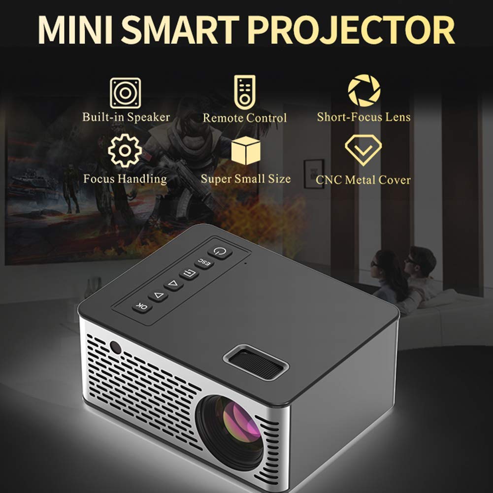 XMYL Mini Proyector LED, Portátil Proyector De Video para Niños ...