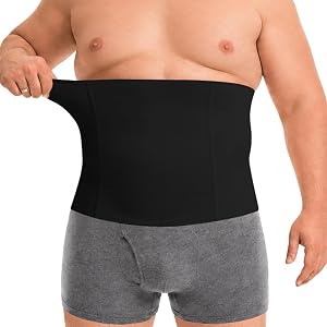 FlyJumper Plus Size Men Shapewear Waist Trainer Tummy Control Corset Girdle | Seamless high compression mens body shaper faja