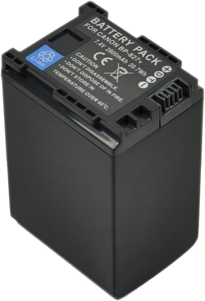2x BP-827 Battery+Charger AC Dual for BP827 BP-807 BP-809 BP-819 BP-819D BP-827 BP-827D HG21 XA10 HF10 HF100 HF11 HG20 HG21 iVIS G10 S10 S11 HF10 HF100 HF11 HF20 HF21 LEGRIA HF G10 M300 M306 M31 M32 - Image 4