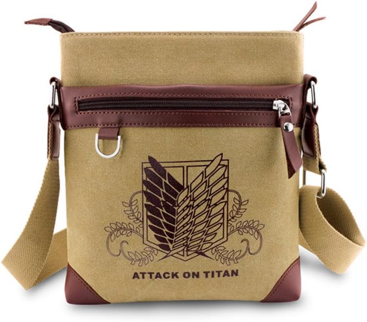 Smart Rabbit New Arrival Anime Shingeki no Kyojin Canvas Shoulder bag Cosplay School Bag