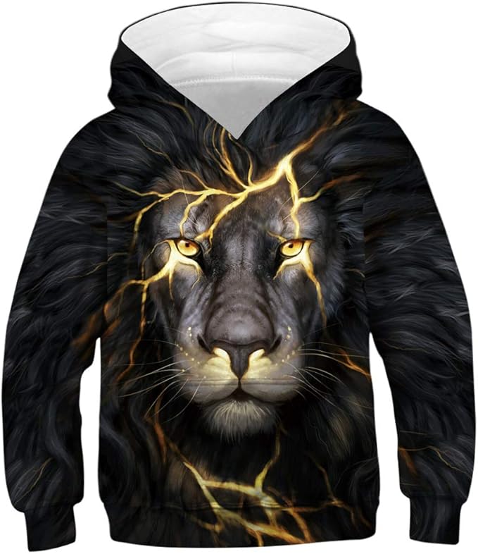 pull roi lion fille