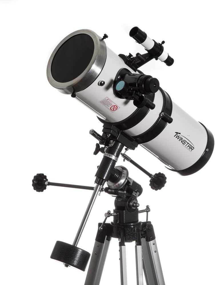 Twinstar Sunseeker 4.5" Reflector Solar Telescope, White