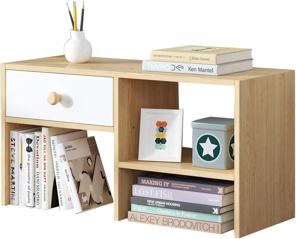 Amazon.de: KHFJ Desktop-Bücherregal Desktop Storage-Anzeigen-Regal-Rack