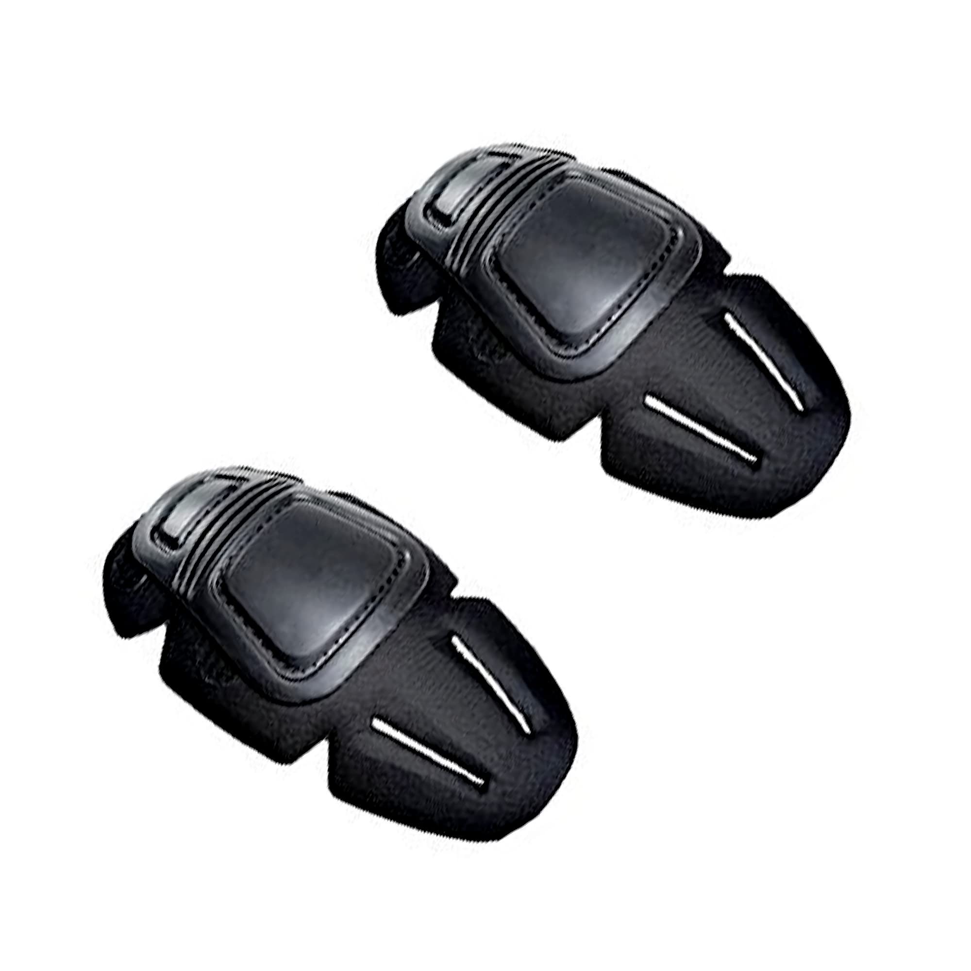 JEIMAI Tactical Elbow Knee Pads Airsoft Combat Knee Elbow Protective Set for Military G3 G2 Trousers Shirts (Knees Black)