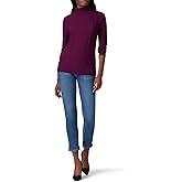 Derek Lam Collective Rent The Runway Pre-Loved Purple Ribbed Turtleneck