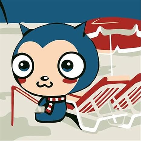 Captaincrafts Neu Malen Nach Zahlen Kits Karikatur Fuchs Serie Mit Rahmen Diy Malerei Nach Zahlen Fur Kinder 20 20cm Zeichentrickfiguren Amazon De Kuche Haushalt