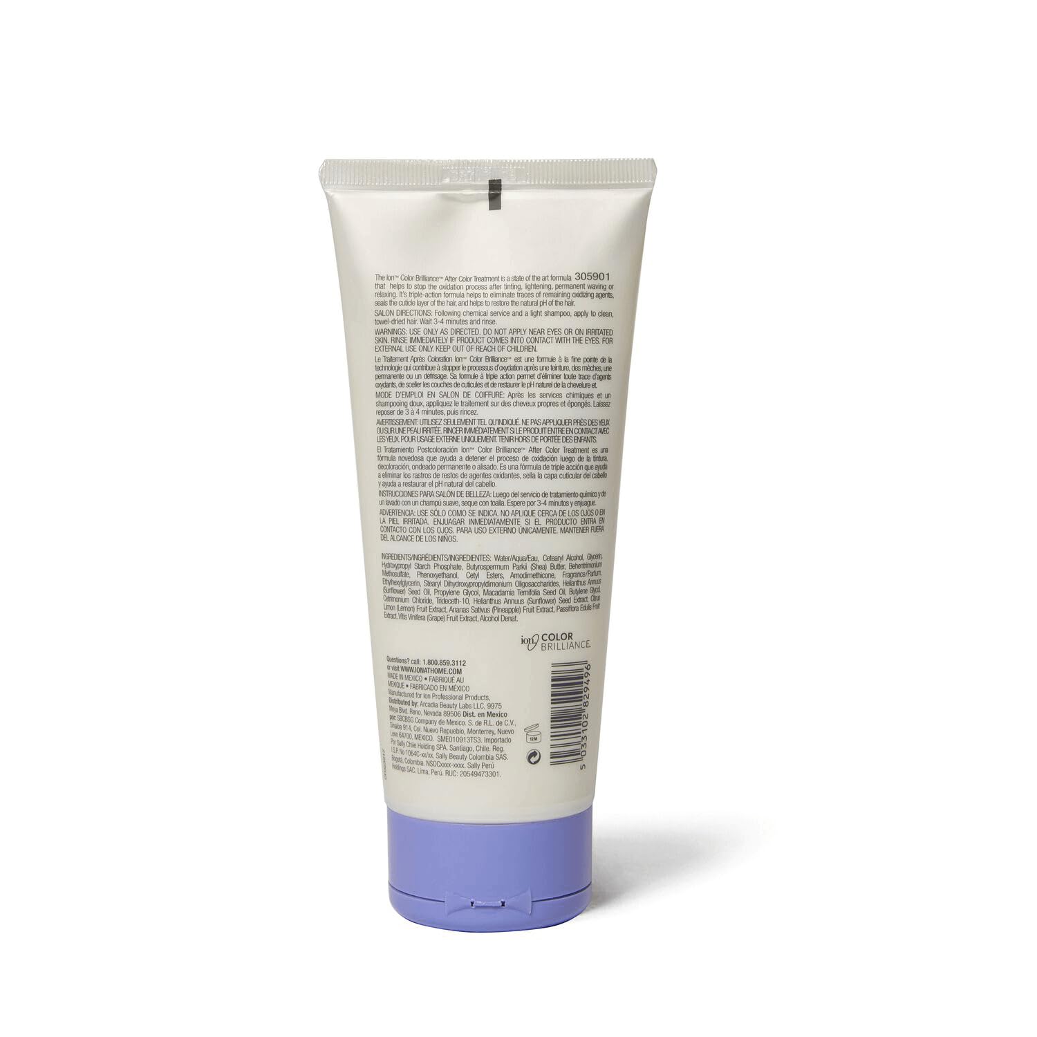 ion After Color Treatment