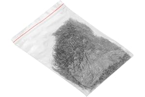 Salmue Stainless Steel Polishing,Magnetic Tumbler Finishing Pins 0.2mm/ 0.3mm/0.4mm/0.5mm X 5mm Pins Magnetic Tumbler Mag Polishers -100g (0.5mm)