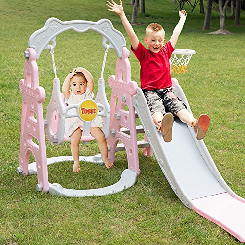 Get 31 Sportspower Olympia Wood Swing Set With 3 Swings Slide And