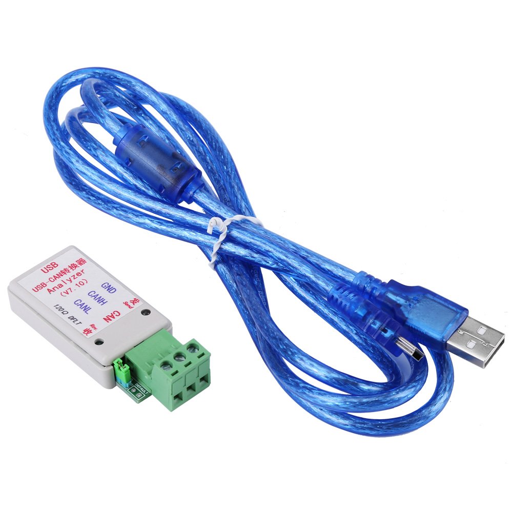 USBCAN Bus Converter Analyzer USB to CAN Interface Adapter Intelligent
