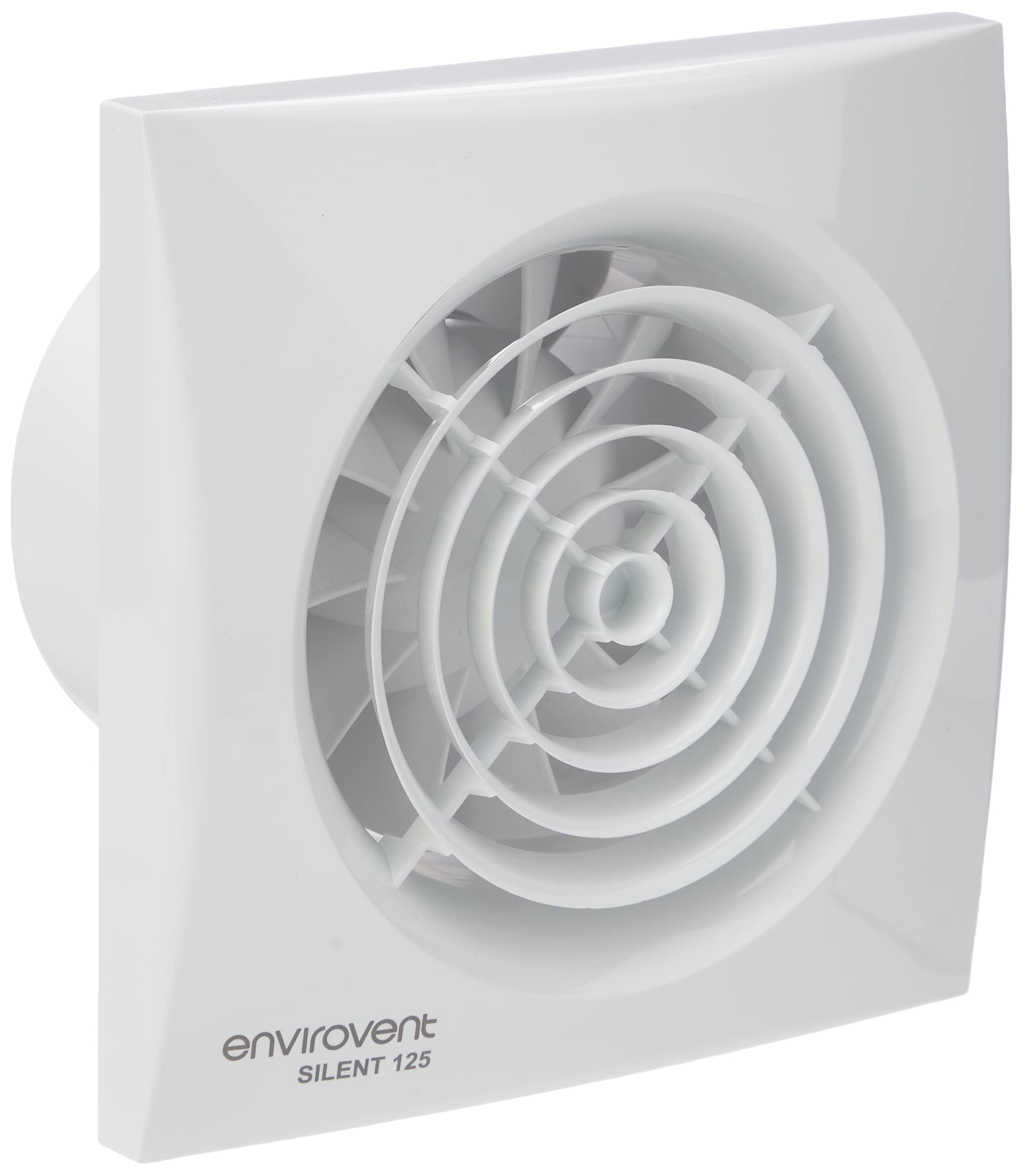 Envirovent SILENT-125S "SILENT" Extractor Fan 5" 125mm (Standard Model - NO Timer) White