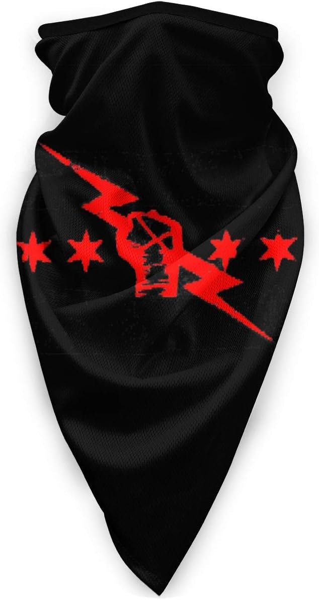cm Punk Best in The World Bandana Neck Warm Scarf Windproof Balaclava Dust Wind Face Mask for Outdoor Activities