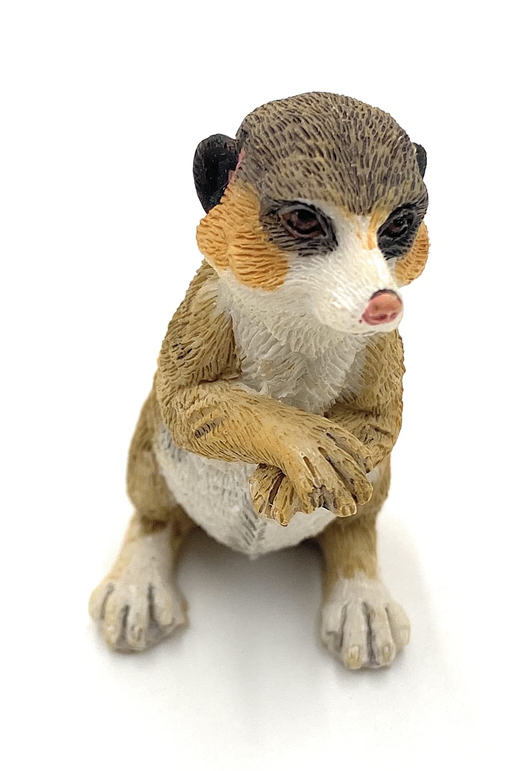 Garden Gate Resin Meerkat 6.5cm Tall Ornament Decoration Collectable - Meerkat Sitting with Paws together