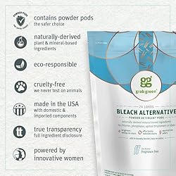 Grab Green Bleach Alternative Pods, 24