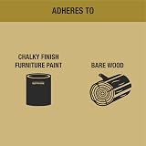 Rust-Oleum Furniture Finishing Wax Dark 400ml – Clear Protective Wax view 5