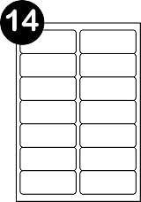 SmithPackaging A4 Self Adhesive Address Labels 1400 99.1 x 38.1 mm view 2