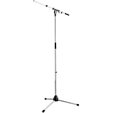 K&amp;M 210/9 Compact Microphone Stand - Chrome