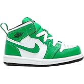 Jordan 1 Mid Toddler's Lucky Green/Black-White (DQ8425 301) - Size 5c