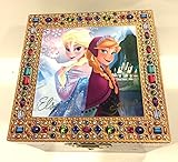 Disney Parks Frozen Elsa Anna Musical Jewelry Box NEW