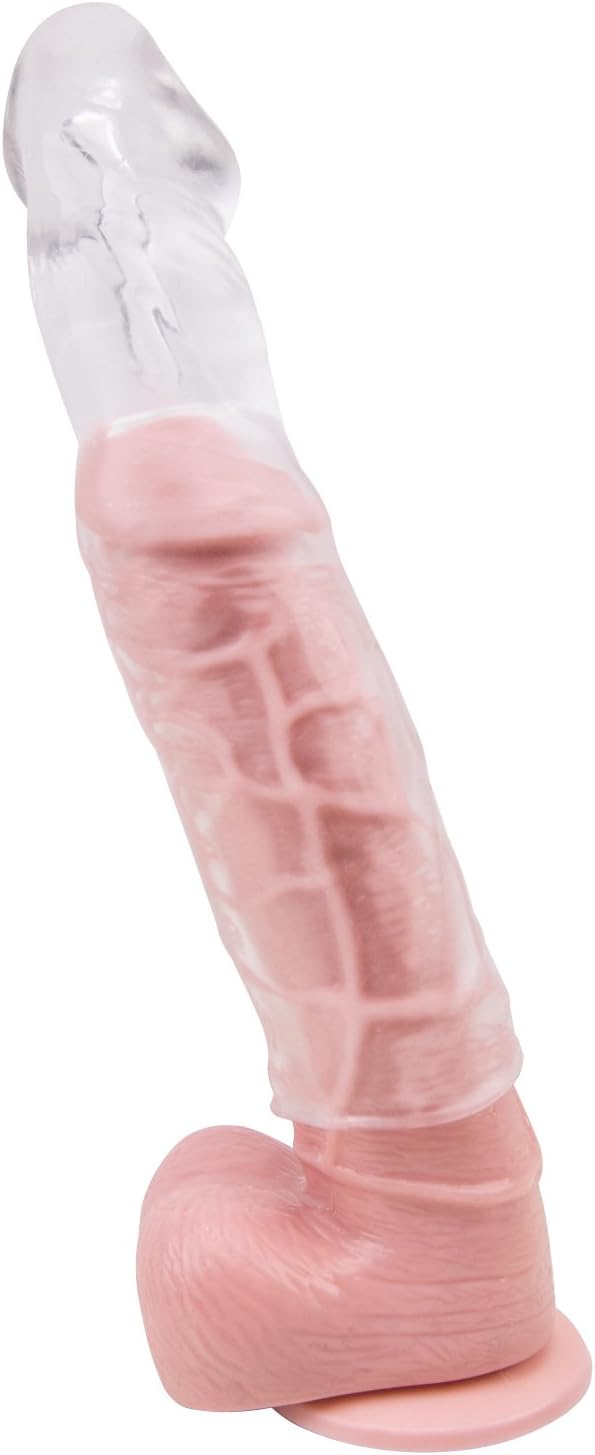 Loving Joy Extra 3 Inch Penis Extension, Clear - Image 5