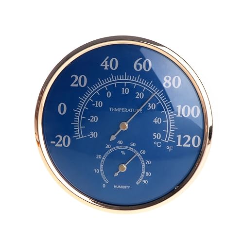 Wanfor Thermometer Hygrometer Abs 13 Cm Innen Und