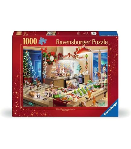 Ravensburger Puzzle 1000 pièces : Les bonhommes en pain d'épices pas cher Ravensburger Puzzle 1000 pièces : Les bonhommes en pain d'épices pas cher