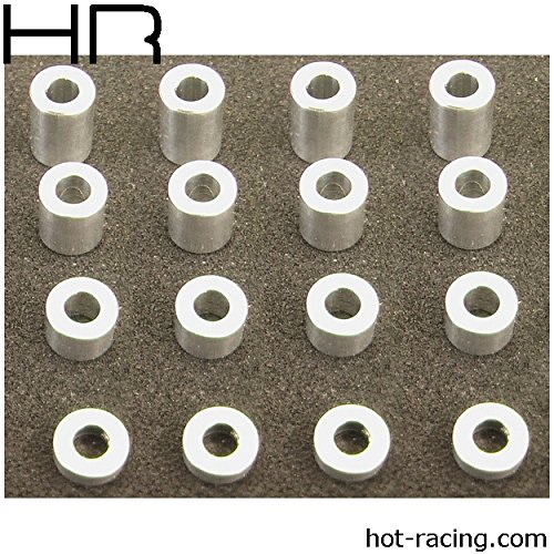 Hot Racing S Pieces3006 M3 Medium Aluminum Standoff Spacer