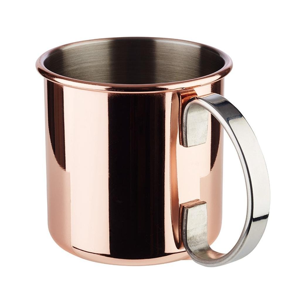 APS MOSCOW MULE Mug Stainless Steel Copper Look Diameter 9 cm Height 9 cm