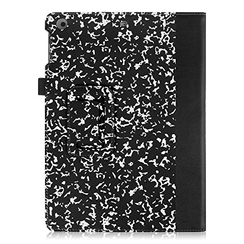 Fintie iPad mini 1/2/3 Case - Folio Slim Fit Stand Case with Smart Cover Auto Sleep / Wake Feature for Apple iPad mini 1 / iPad mini 2 / iPad mini 3, Composition Book Black