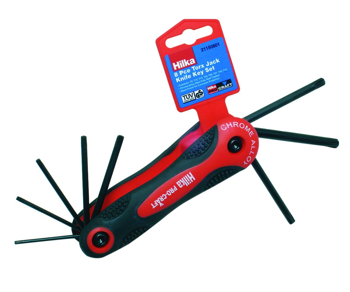 8PC Security TX Star Key Set PC
