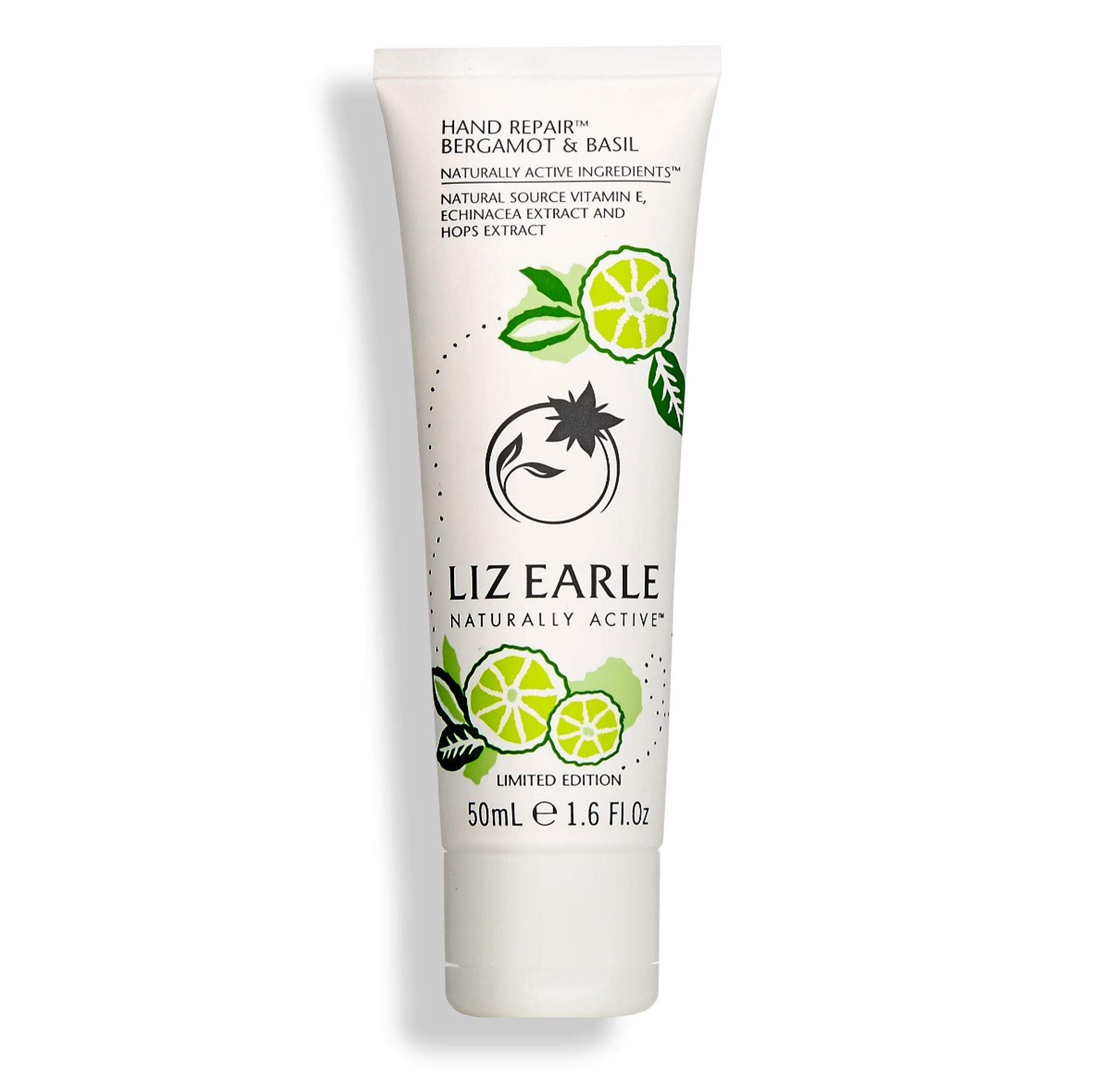 LIZ EARLE Hand Repair Cream, BERGAMOT & BASIL, 50ml