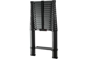 Xtend & Climb Contractor Series 155+/250 Telescoping ladder, Black