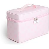 Tonies All-in-One Travel Bag - Sturdy Hard Case for Your Toniebox 2, Tonieplay Controller, Headphones, 2 Games, Charger, and 4 Figurines - Cloud Pink