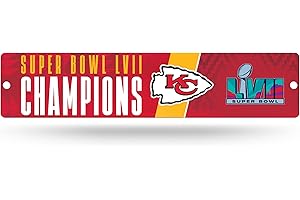 Rico Industries All Sports Champions Plastic 4" x 16" Street Sign