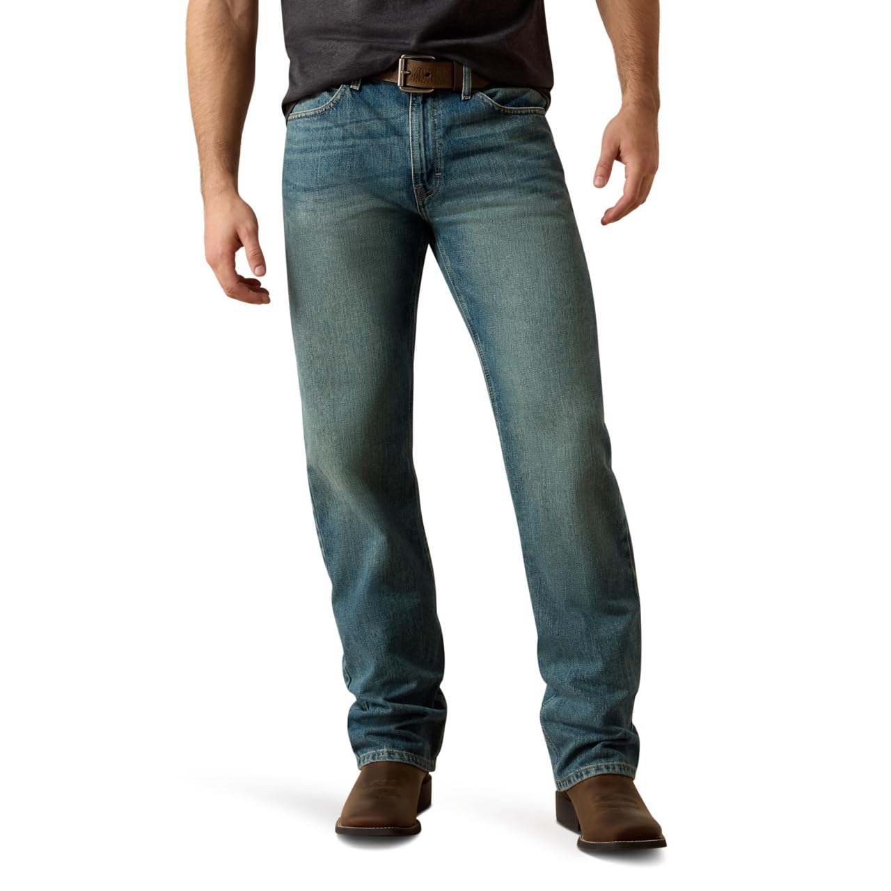ARIAT Men's M2 Relaxed Fit Jean, Granite, 34x36