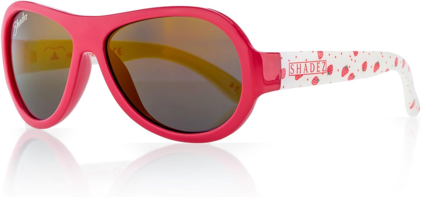 SHADEZ Kids Polarized Flex Frame Aviator Sunglasses 100% UV Protection for Children and Teens