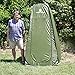 Holla Yella Extra Large Pop Up Privacy Tent - Tallest Available, Superior Light Blocking Fabric - Camping, Hiking Shelter Great for Shower, Changing, Baby Care - Instant Set Up, Portable, Lightweight