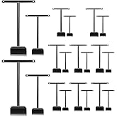 Acrylic Earrings Display Holder T-bar Earrings Stand Holder Tree Stand Countertop Hanging Jewelry Organizer for Necklaces Bracelet