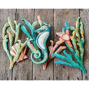 Seahorse Wall Art Seahorse Wall Decor Beachfront Decor