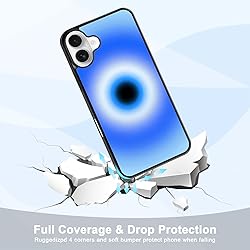MMYAJT Evil Eye Aura Phone Case Fit for iPhone 16