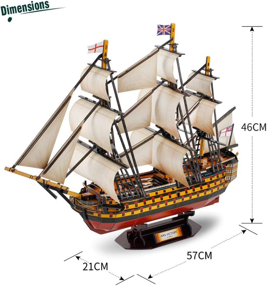 hms victory 3d puzzle